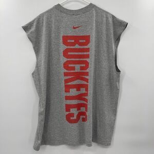 Vintage nike made in USA Ohio state buckeyes tank top‎ xl